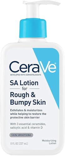 Loción CeraVe SA para Piel Áspera y Con Bultos, con Vitamina D, Ácido Hialurónico, Ácido Láctico y Ácido Salicílico, Sin Fragancia y Probada para - imagen 4