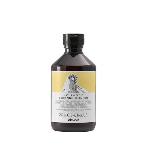 Champú Purificante Davines Naturaltech, Anticaspa y Aclarador para Caspa (Grasa o Seca) - Con Fitocéuticos de Diente de León - Limpiador para el - imagen 4