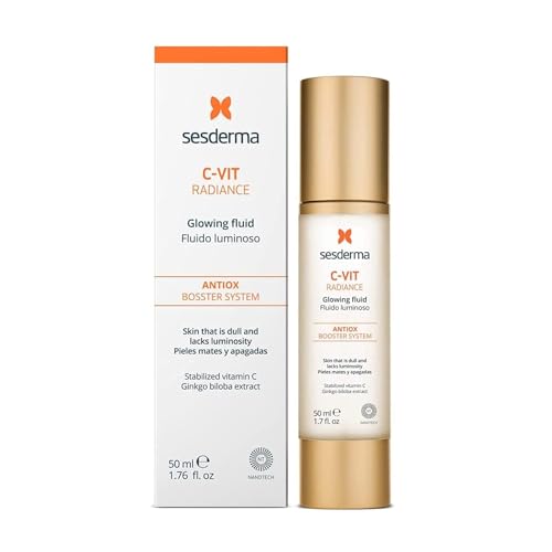 Sesderma C-VIT Fluido Radiante, Ilumina Piel Opaca y Combate la Fatiga con Propiedades Antioxidantes, 50ml - imagen 1