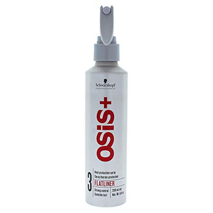 Schwarzkopf Osis + Flatliner Suero Alisador para Plancha, 6.8 Onzas - imagen 4