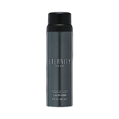 Desodorante en spray para hombre Calvin Klein Eternity con notas de mandarina, salvia, madera de cedro y ámbar, 5.3 oz - imagen 3