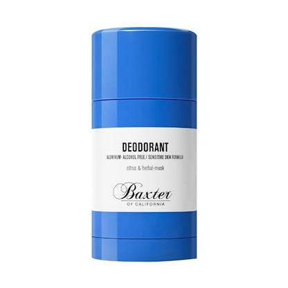 Desodorante Baxter of California sin aluminio y alcohol, protege de manchas, desintoxica y cuida piel sensible, barra transparente, esencia cítrica y - imagen 2