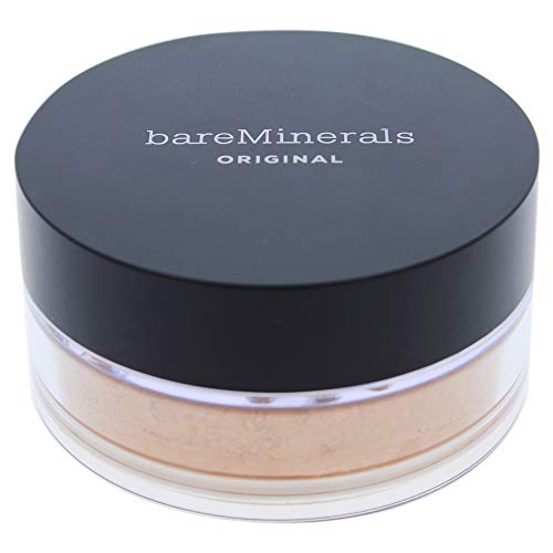 Base en polvo suelta original SPF 15, Beige Medio 12, Vegana, Libre de Crueldad y Probada por Dermatólogos - imagen 3