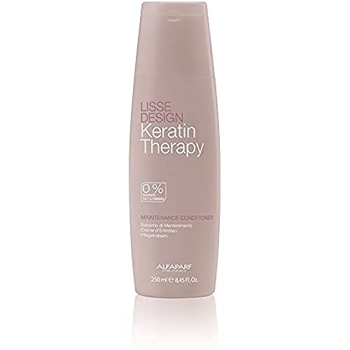 ALFAPARF MILANO Lisse Design Acondicionador de Mantenimiento con Queratina - Tratamiento para alisar el cabello - Sin sulfatos - 8.45 Fl Oz - imagen 1