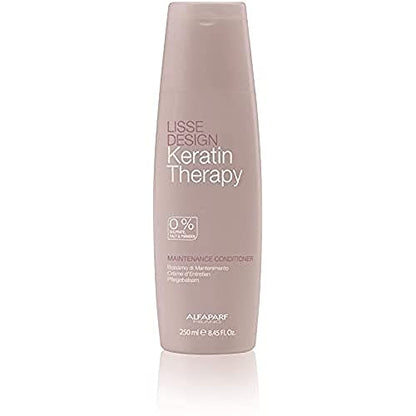 ALFAPARF MILANO Lisse Design Acondicionador de Mantenimiento con Queratina - Tratamiento para alisar el cabello - Sin sulfatos - 8.45 Fl Oz - imagen 4