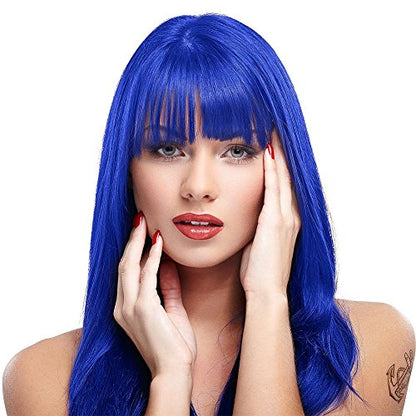 MANIC PANIC Classic Rockabilly Blue Tinte Semipermanente para Cabello - Azul Verdadero para Mujeres y Hombres - Dura 4-6 Semanas - Vegano, Sin - imagen 4