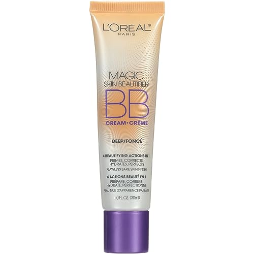 Crema BB Maquillaje L'Oreal Paris Magic Skin Beautifier Hidratante Tinte, Profundo, 1 fl oz, 1 Unidad - imagen 2