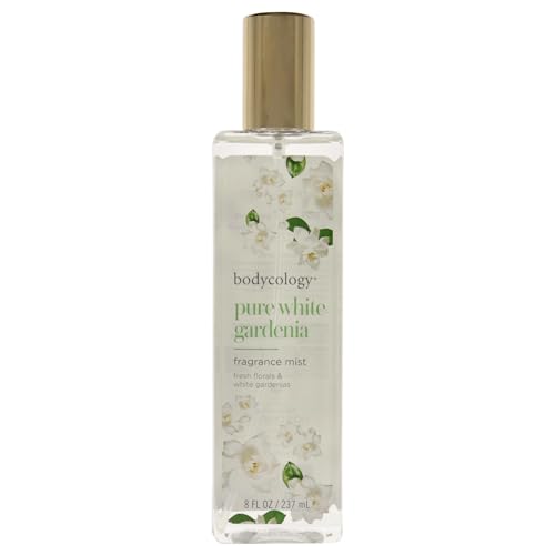 Bruma Corporal Bodycology Pure White Gardenia para Mujeres, 8 oz - Aroma Floral Refrescante y Duradero - imagen 3