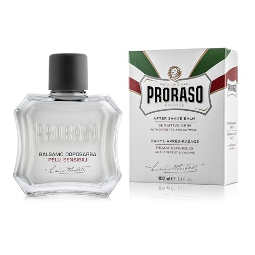 Bálsamo After Shave Proraso - Avena y Té Verde - Crema After Shave Suave y Nutritiva para Piel Sensible - 3.4oz - imagen 1