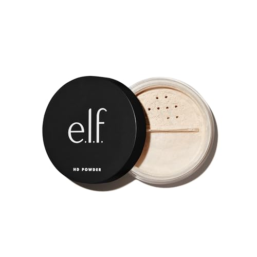 e.l.f. Polvo Suelto de Alta Definición, Ligero y de Larga Duración, Efecto Difuminado Suave, Oculta Líneas Finas e Imperfecciones, 0.28 Oz, - imagen 1