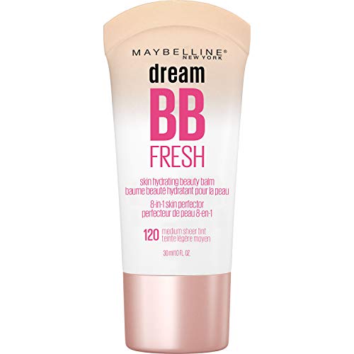 Crema BB Hidratante Maybelline Dream Fresh Skin, 8 en 1, Bálsamo de Belleza con SPF 30, Cobertura Ligera, Sin Aceite, Tono Medio, 1 Fl Oz - imagen 4