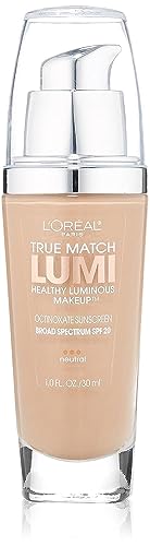 Maquillaje L'Oreal Paris True Match Lumi Healthy Luminous, N5 Beige Verdadero, 1 fl oz. - imagen 4