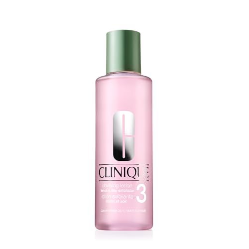 Clinique Loción Exfoliante Clarificante 3 en 1 | Tónico con Hamamelis y Ácido Salicílico | Para Piel Mixta y Grasa, 13.5 Fl Oz - imagen 3