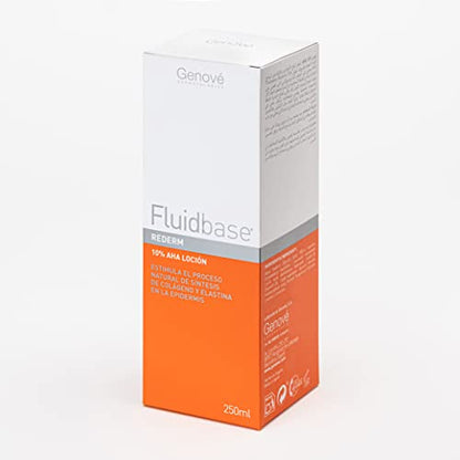 Loción Genové Fluidbase Rederm 10% AHA 250 ml para exfoliación y renovación de la piel - imagen 2