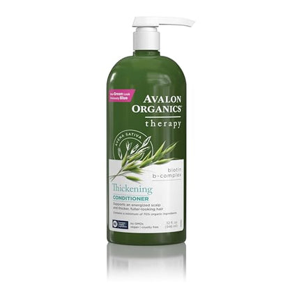 Acondicionador Espeso Avalon Organics Therapy con Biotina y Complejo B, 32 oz - imagen 4
