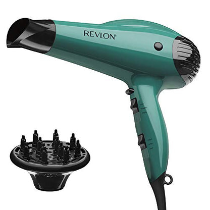 Secador de Pelo Revlon Volume Booster | 1875W para Volumen y Cuerpo, (Verde) - imagen 2
