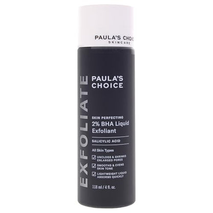 Paula's Choice - Exfoliante Líquido de Ácido Salicílico al 2% SKIN PERFECTING - Exfoliante Facial para Puntos Negros, Poros Dilatados, Arrugas y - imagen 2