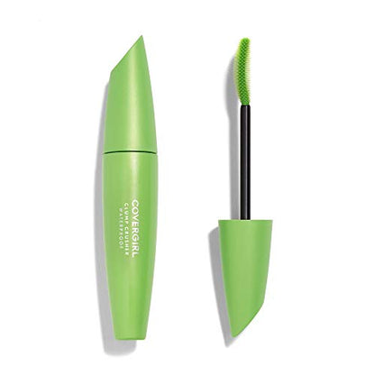 COVERGIRL Máscara Clump Crusher Waterproof, 20X Más Volumen, Cepillo Doble Lado, Larga Duración - 835 Marrón Negro Waterproof (Paquete de 1) - imagen 2