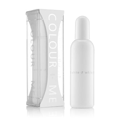 COLOUR ME Milton-Lloyd White - Colonia para Hombre - Fragancias Aromáticas Fougère - Perfume Duradero - Eau de Parfum - 3 oz - imagen 1