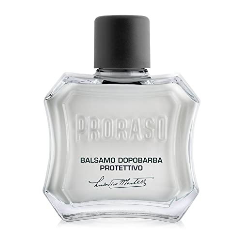Bálsamo After Shave Proraso - Aloe Vera y Vitamina E - Crema Protectora para Piel Seca y Barba - Afeitado Italiano para Hombres - 3.4oz - imagen 1