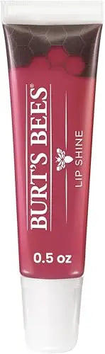 Brillo Labial Burt's Bees, Lip Shine Natural para Mujeres, Maquillaje 100% Natural, Pucker - imagen 1