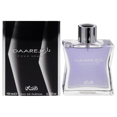 RASASI Dareej Para Hombre Eau De Parfum Spray - 100ML (3.4 Oz) Perfume Árabe Duradero - Fragancia Bold y Premium para Ocasiones Especiales y Uso - imagen 4