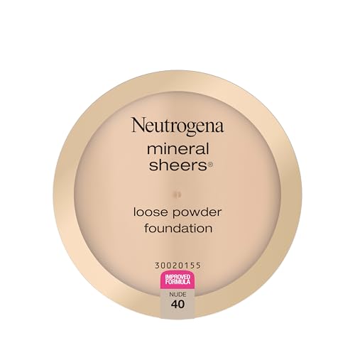 Neutrogena Mineral Sheers Polvo Suelto Liviano para Maquillaje con Vitaminas A, C y E, Cobertura Construible de Sheer a Media, Reductor de Rojez en - imagen 4
