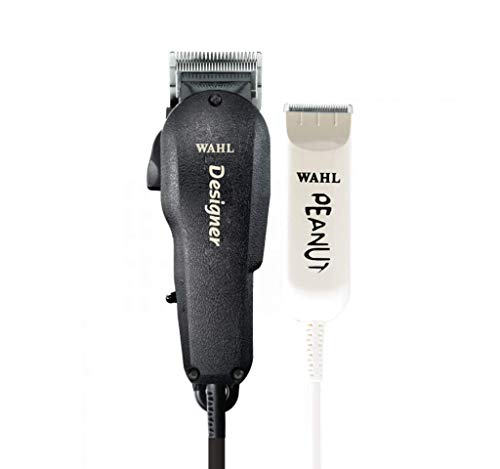 Wahl Professional All Star Combo, Kit Completo de Cortadora Designer con Cable y Recortadora Peanut, Palanca de Ajuste - imagen 4