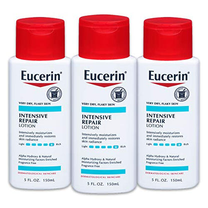 Loción Eucerin Intensive Repair - Loción Rica para Piel Muy Seca y Escamosa - Botella de 5 fl. oz. (Paquete de 3) - imagen 3