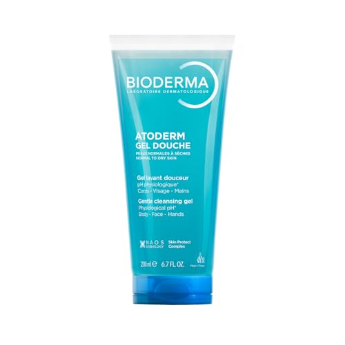 Gel de Ducha Bioderma Atoderm - Limpiador Hidratante para Cuerpo y Cara, 6.67 Fl Oz - imagen 2