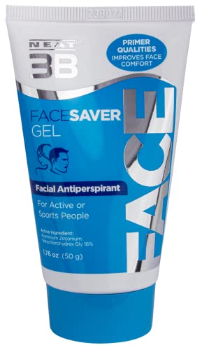 Neat Feat Gel Antitranspirante 3B para Rostro, Control de Sudor y Brillo, Blanco y Azul, 1.76 Fl Oz - imagen 1
