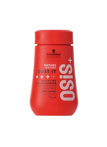 OSiS+ Dust It – Polvo Voluminizador Mate para Cabello – Fijación Duradera y Control Fuerte – Polvo Elevador de Raíz para Estilo y Volumen, 0.35 oz - imagen 1