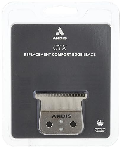 Cuchilla de Repuesto Andis 04850 GTX T-Outliner – Cuchilla de Acero Carbono de Dientes Profundos, Precisión Zero Gap, Rendimiento Profesional para - imagen 1