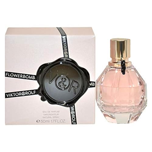 Viktor&Rolf - Flowerbomb Eau de Parfum - Women's Perfume - Floral & Woody - With Notes of Vanilla, Jasmine, & Rose - 1.7 Fl Oz - imagen 3