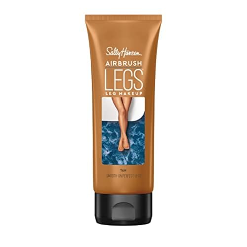 Sally Hansen Airbrush Legs Loción de Maquillaje para Piernas | Aplicación Fácil, Piernas de Apariencia Impecable, Resistente al Agua, a Prueba de - imagen 1