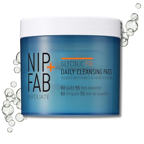 Nip + Fab - Almohadillas de Limpieza Diarias Glycolic Fix - Almohadillas Exfoliantes con Ácido Glicólico - Exfoliante Facial Diario - Con Ácido - imagen 4
