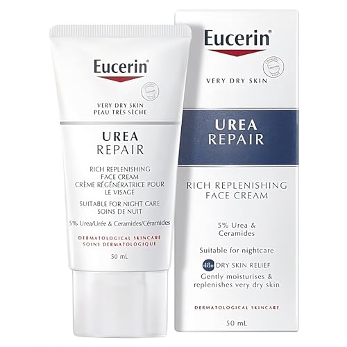 Crema Facial Eucerin Replenishing Skin Relief (5% Urea) 50ml, Cuidado Dermatológico, Sin Fragancia - imagen 2