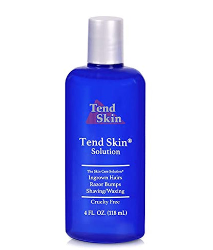 Tend Skin Solución para Bultos de Afeitado, Vello Encarnado y Quemaduras de Afeitar, Tónico Post Afeitado y Depilación para Hombres y Mujeres, 4 Oz - imagen 4
