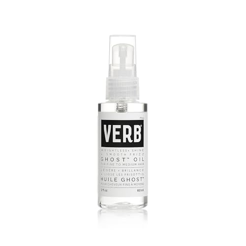 VERB Ghost Oil, 2 fl oz - Aceite capilar ligero para cabello fino a medio - Suaviza el frizz, aporta brillo - Sin parabenos, gluten ni sulfatos - imagen 3