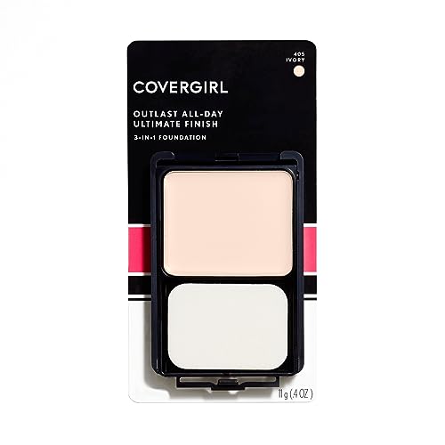 CUBIERTA Outlast Base de Maquillaje Acabado Ultra Duradero, Marfil, 0.4 Onzas (Paquete de 1) - imagen 3