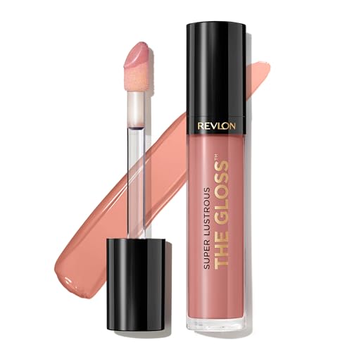 Brillo Labial Revlon Super Lustrous, Hidratante, Acabado Brillante, 215 Super Natural, 3.7 g - imagen 1