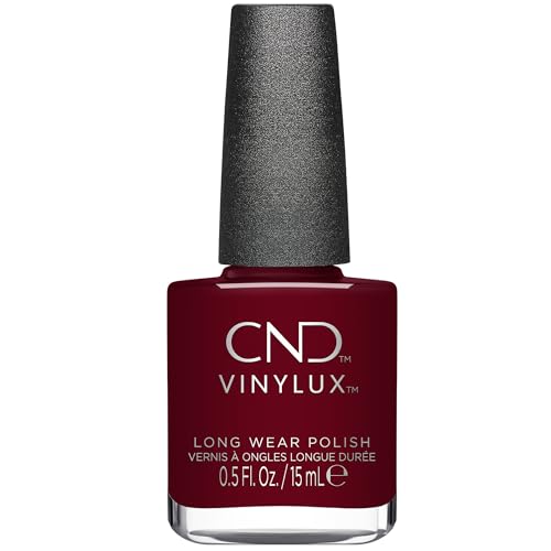 Esmalte de Uñas CND Vinylux Decadence Rojo de Larga Duración, Brillo Gel y Resistente a Astillas, 0.5 fl. oz - imagen 1