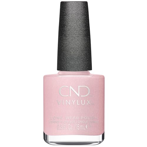 CND Vinylux Esmalte de Uñas de Larga Duración Rosa, Brillo Gel y Color Resistente a Astillas, Grapefruit Sparkle, 0.5 Fl Oz - imagen 4