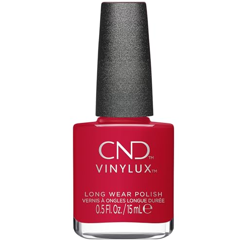 Esmalte de Uñas CND Vinylux Longwear Rojo, Brillo Gel y Color Resistente a Astillas, Lobster Roll, 0.5 fl. oz - imagen 1