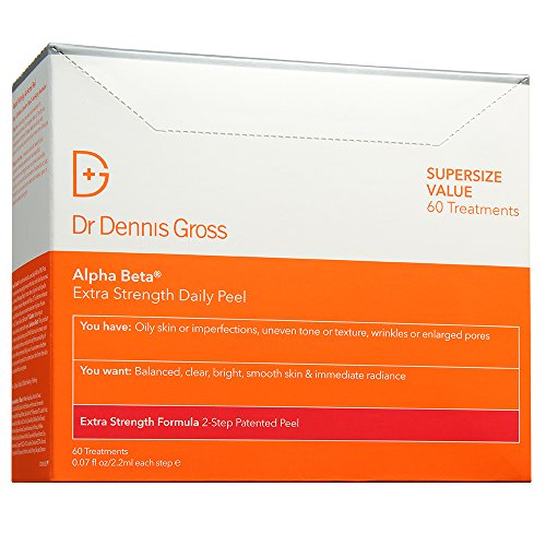 Dr. Dennis Gross Alpha Beta Peel Extra Fuerte – Almohadillas Exfoliantes de 2 Pasos para Anti-Envejecimiento, Piel Suave y Tez Radiante, 60 - imagen 2