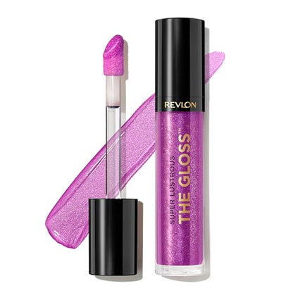 Brillo Labial Revlon Super Lustrous, Hidratante, Acabado Brillante, 230 Sugar Violet, 3.7 g - imagen 1