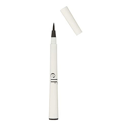 e.l.f. Lápiz de Ojos con Aplicador de Punta de Fieltro, Negro, 0.05 Fl Oz - imagen 1