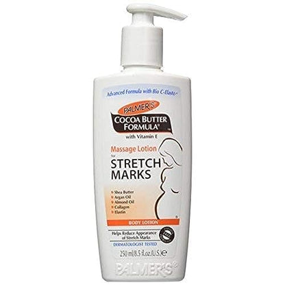 Loción de Masaje Palmer's Cocoa Butter para Estrías Tamaño 7z Palm Coco Btr Ltn - imagen 1