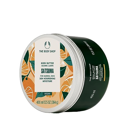 The Body Shop Manteca Corporal Satsuma – Hidratante y Nutritivo para Piel Normal – Vegano – 13.5 oz - imagen 2