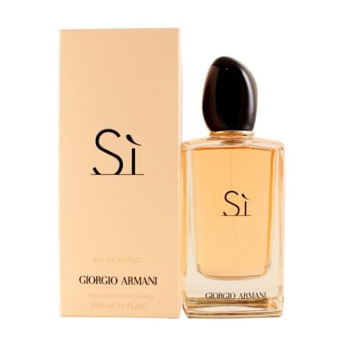 Armani Beauty– Sì – Eau de Parfum – Women's Perfume – Modern Chypre Fragrance – Blackcurrant Nectar, Rose De Mai & Freesia, Patchouli Notes - 3.3 Fl O - imagen 1
